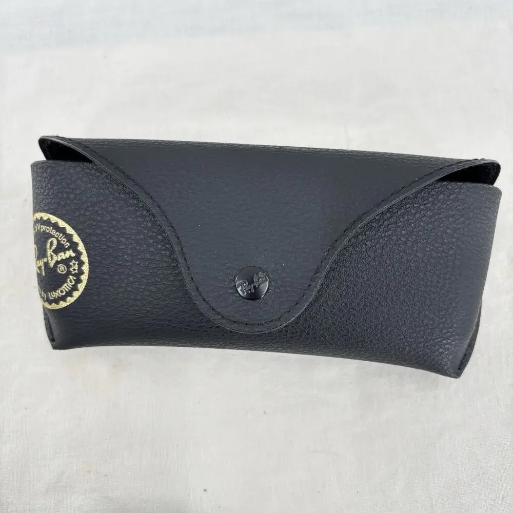 Ray-Ban RB4471 Iris Sunglasses Black Clear Gradient 54mm Made Italy w Case